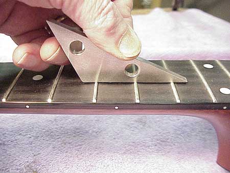 Flat frets on sale