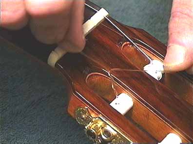 Restringing Nylon Strings