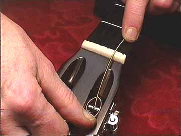 Slotted Headstock Stringing